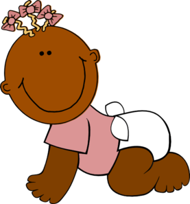 Brown Baby Clipart.