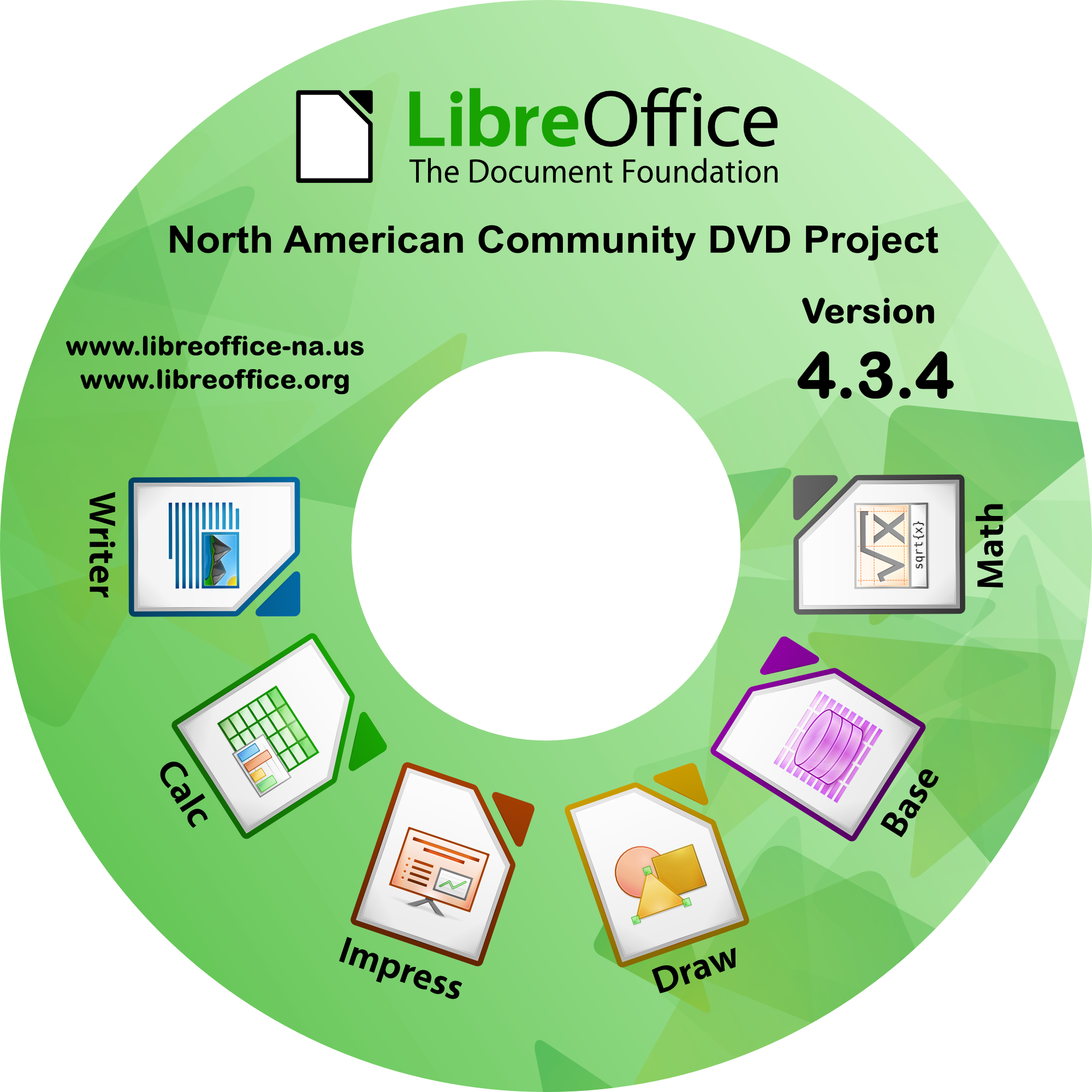 LibreOffice DVD.