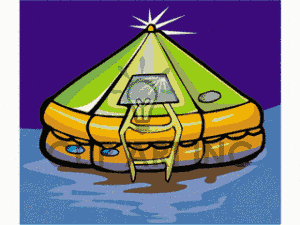 liferaft in life raft clipart collection.