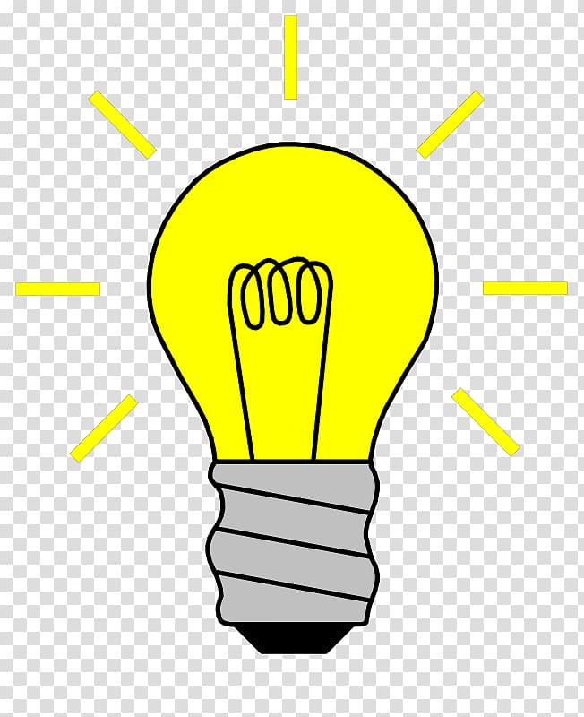 Light bulb illustration, Incandescent light bulb Lamp.