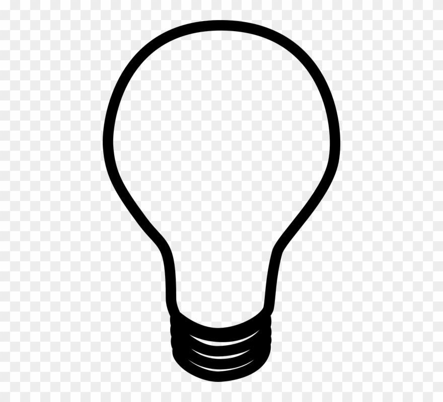 Light Bulb Outline Clipart 10 Free Cliparts Download Images On