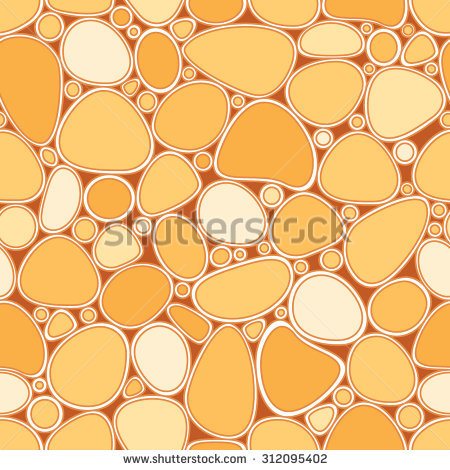 Vector Seamless Pattern With Sand Stones And Light Edges.