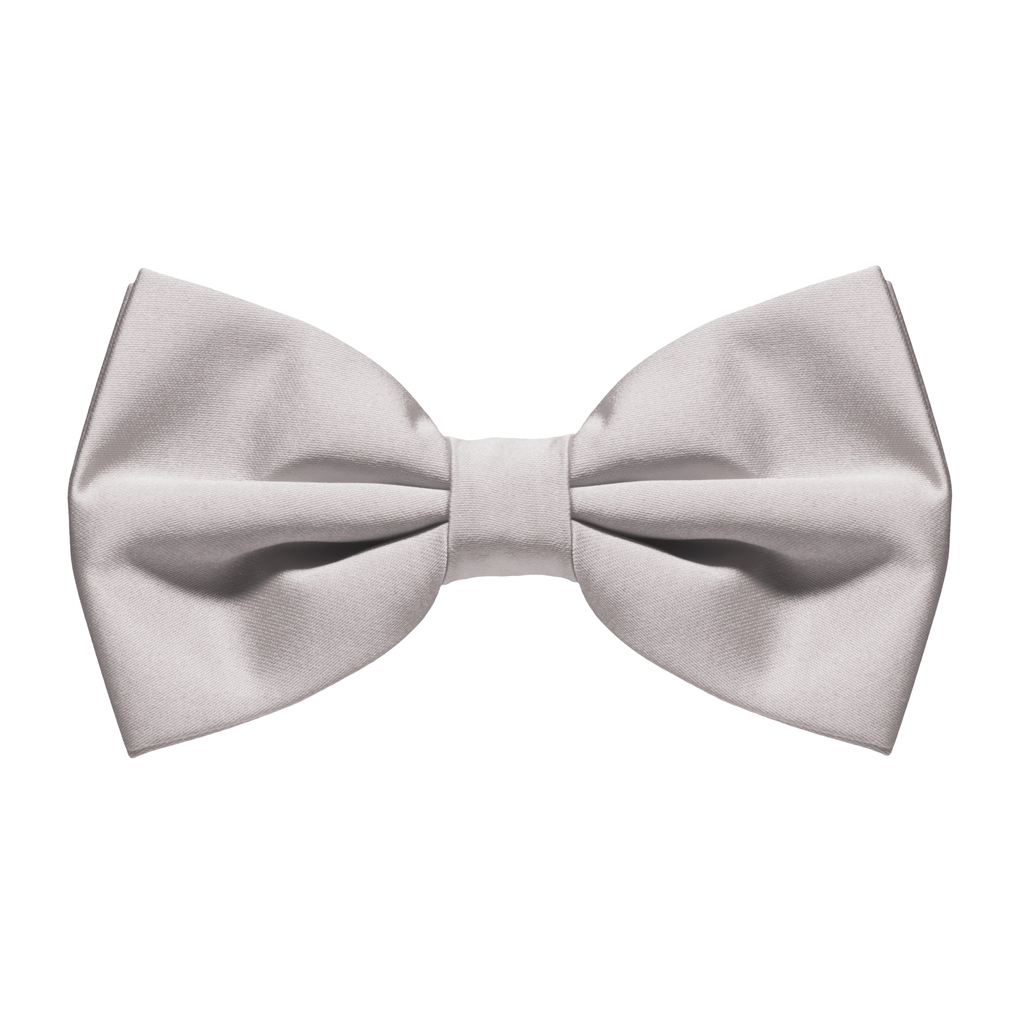 Gray Lavender Bow Clipart.