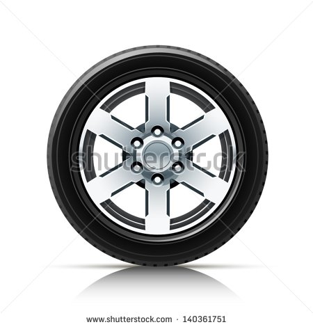 Car Wheel Stock Images, Royalty.