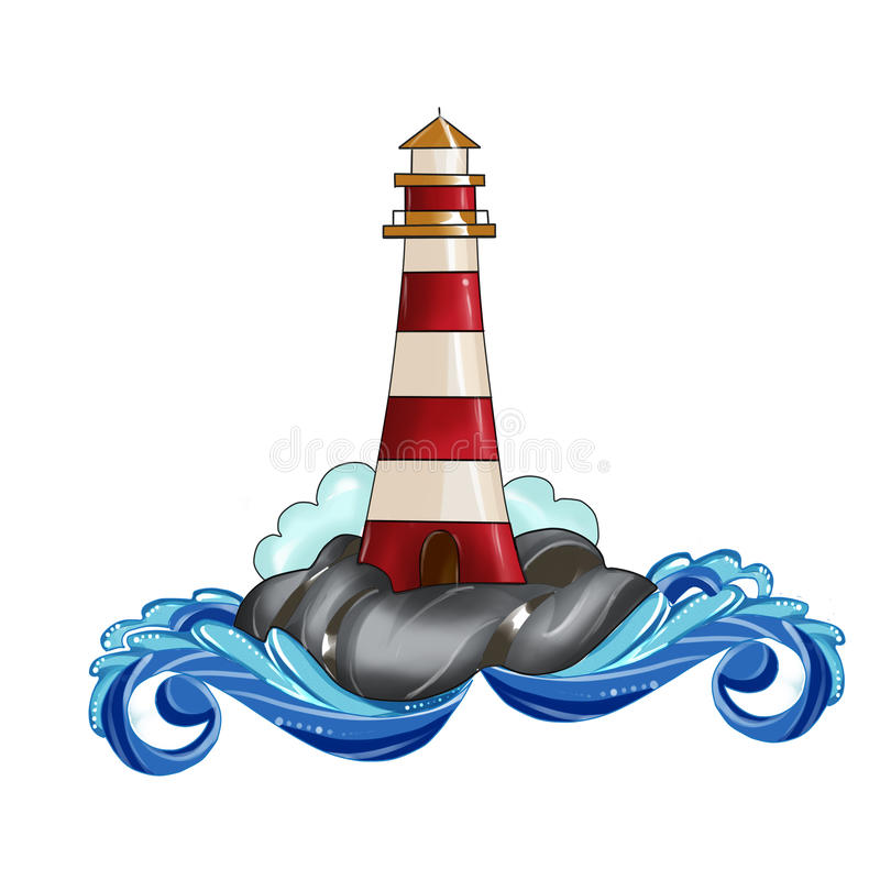 Lighthouse Clip Art Stock Illustrations.