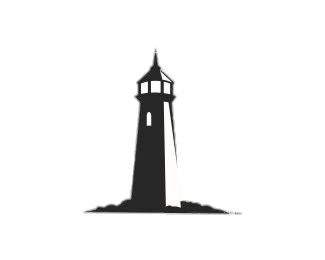 Lighthouse Clipart transparent PNG.
