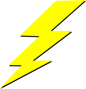 Lightning Bolt Clip Art at Clker.com.