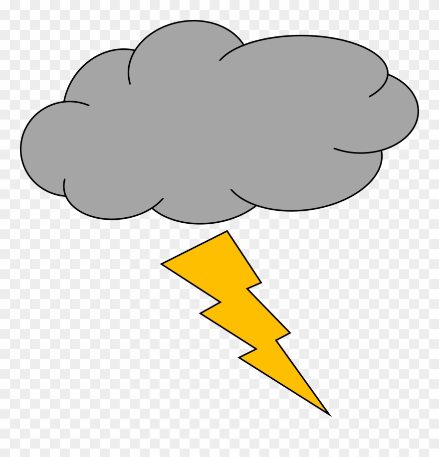 Thunderstorm Lightning Strike Cloud.