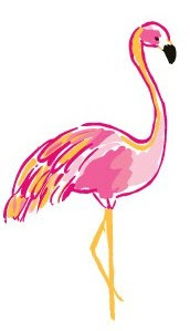 lilly pulitzer flamingo clipart