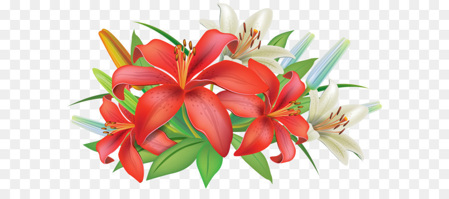 Download Free png Pink flowers Easter lily Clip art Red.