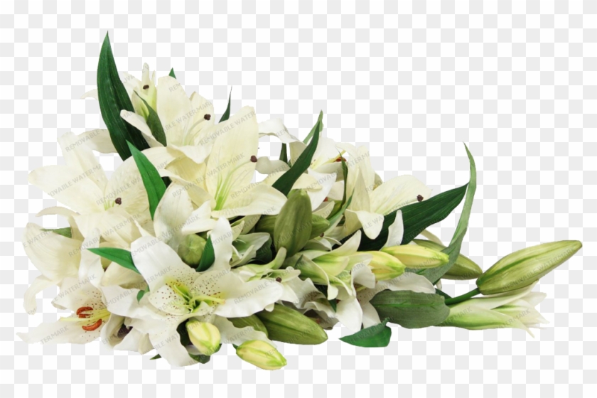 White Lily Bouquet.