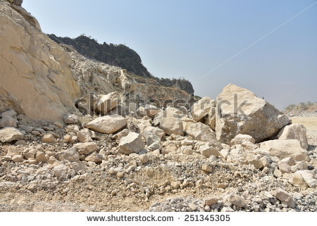 Limestone Quarry Stock Photos, Royalty.