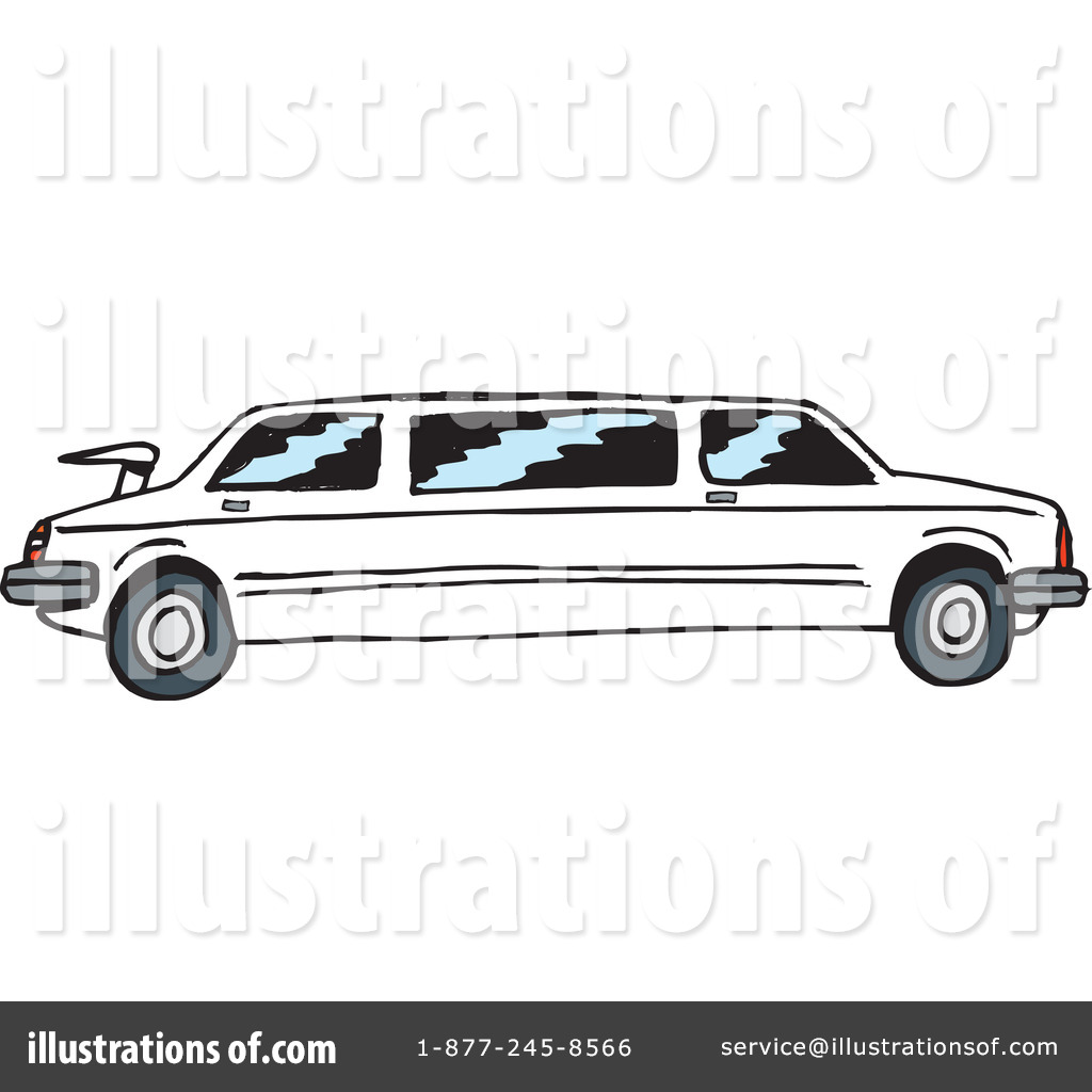 Limo Clipart #41124.