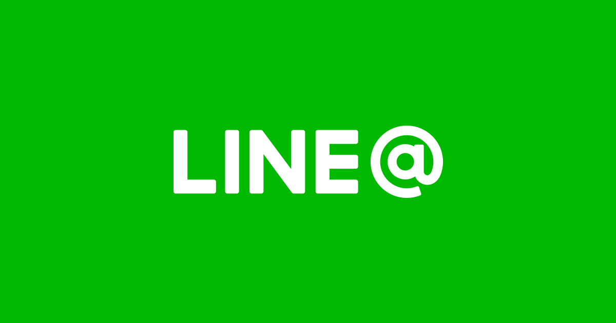 Using the LINE@ Logo.