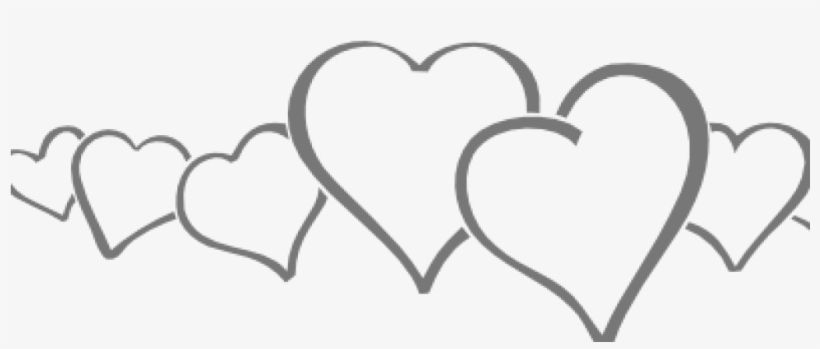 Line Clipart Hearts In A Line Clip Art At Clker Vector.