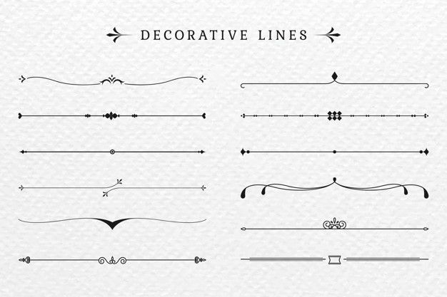 Line Vectors, Photos and PSD files.