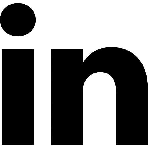 Linkedin logo.