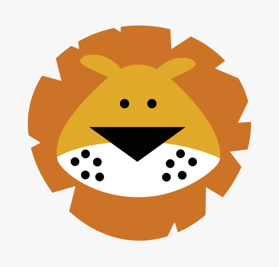 Cute Lion Head Clipart , Transparent Cartoon, Free Cliparts.