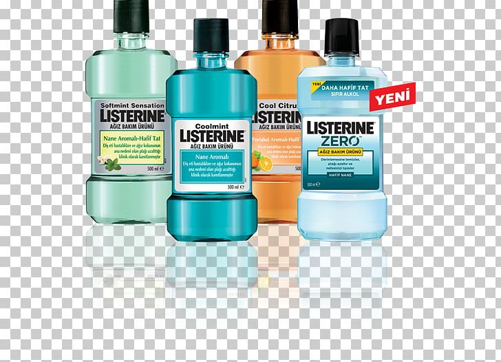 Listerine Mouth Gargling Tooth Liquid PNG, Clipart, Bottle.