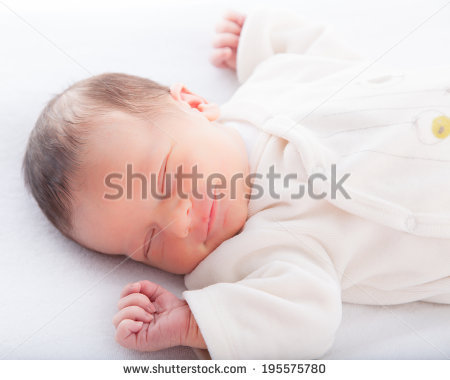 Infant Sleeping Stock Images, Royalty.