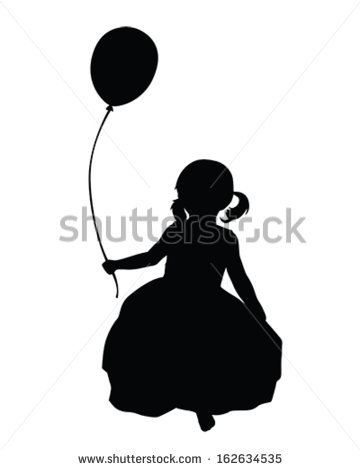 little girls silhouette clipart 20 free Cliparts | Download images on ...