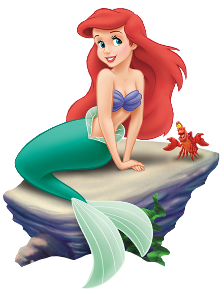 2871 Little Mermaid free clipart.