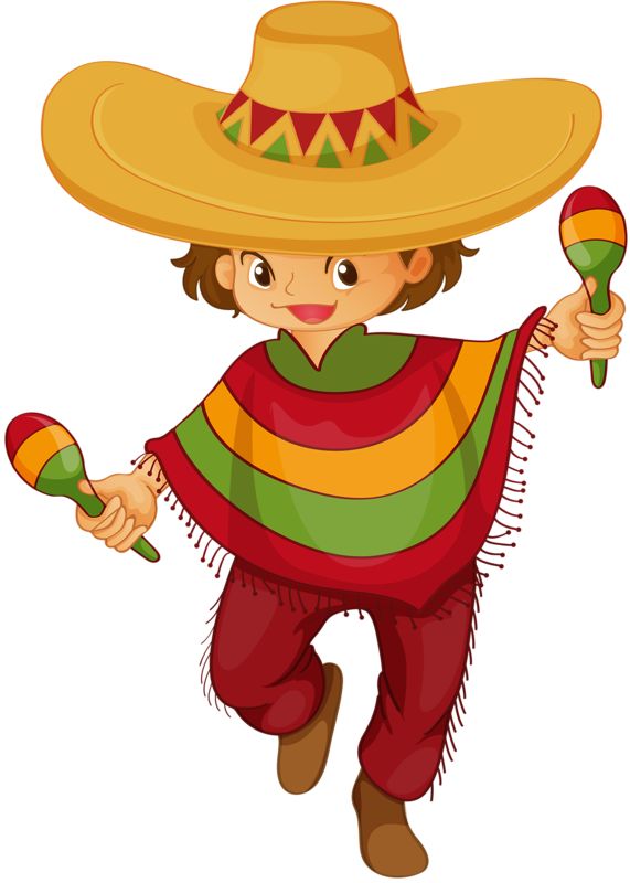 Little Mexican Boy Clipart 9 