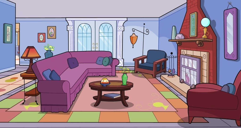 free clipart living room