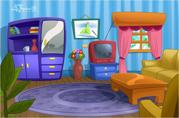 Living room clipart - Clipground
