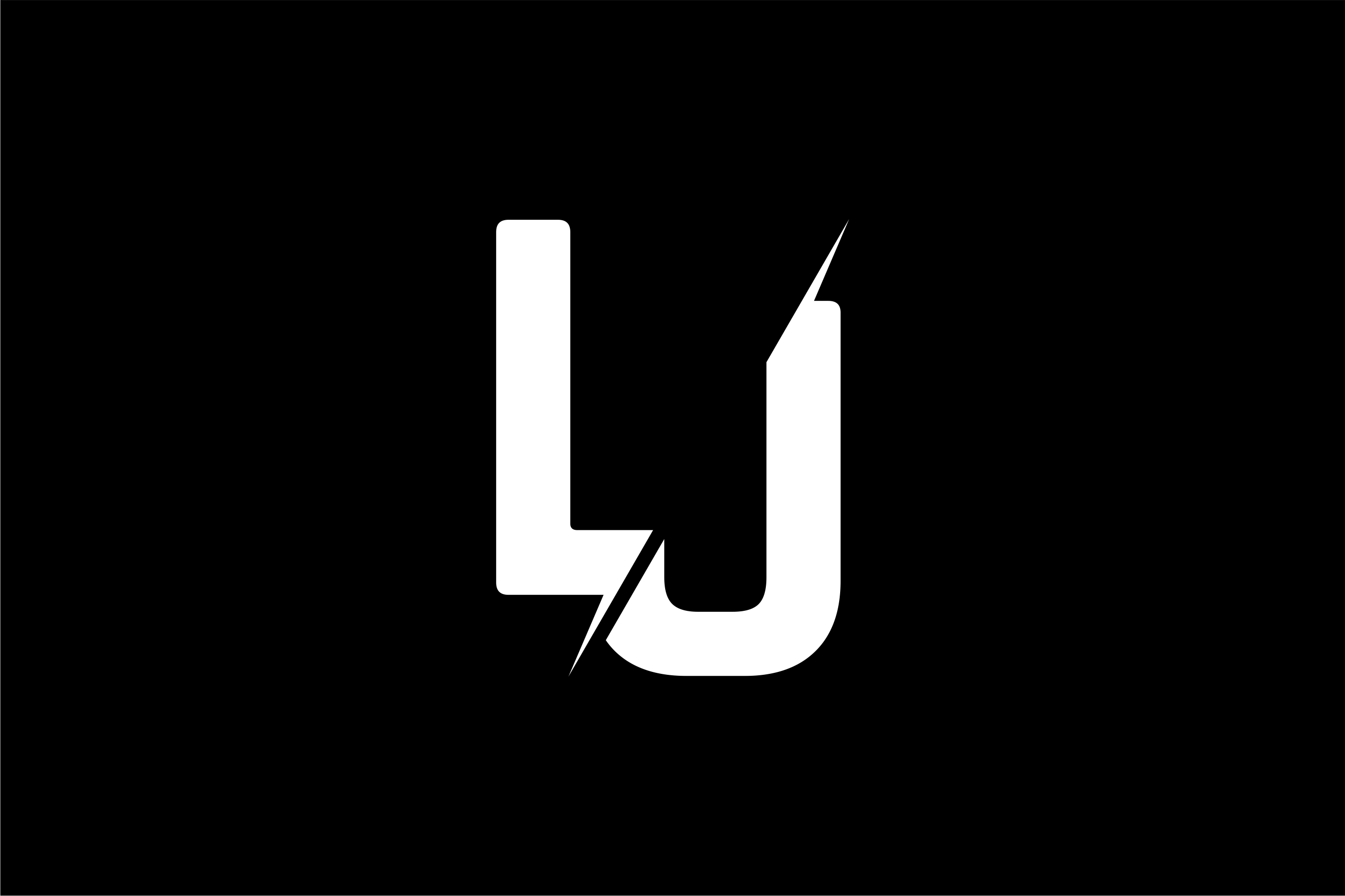 Monogram LJ Logo Design.