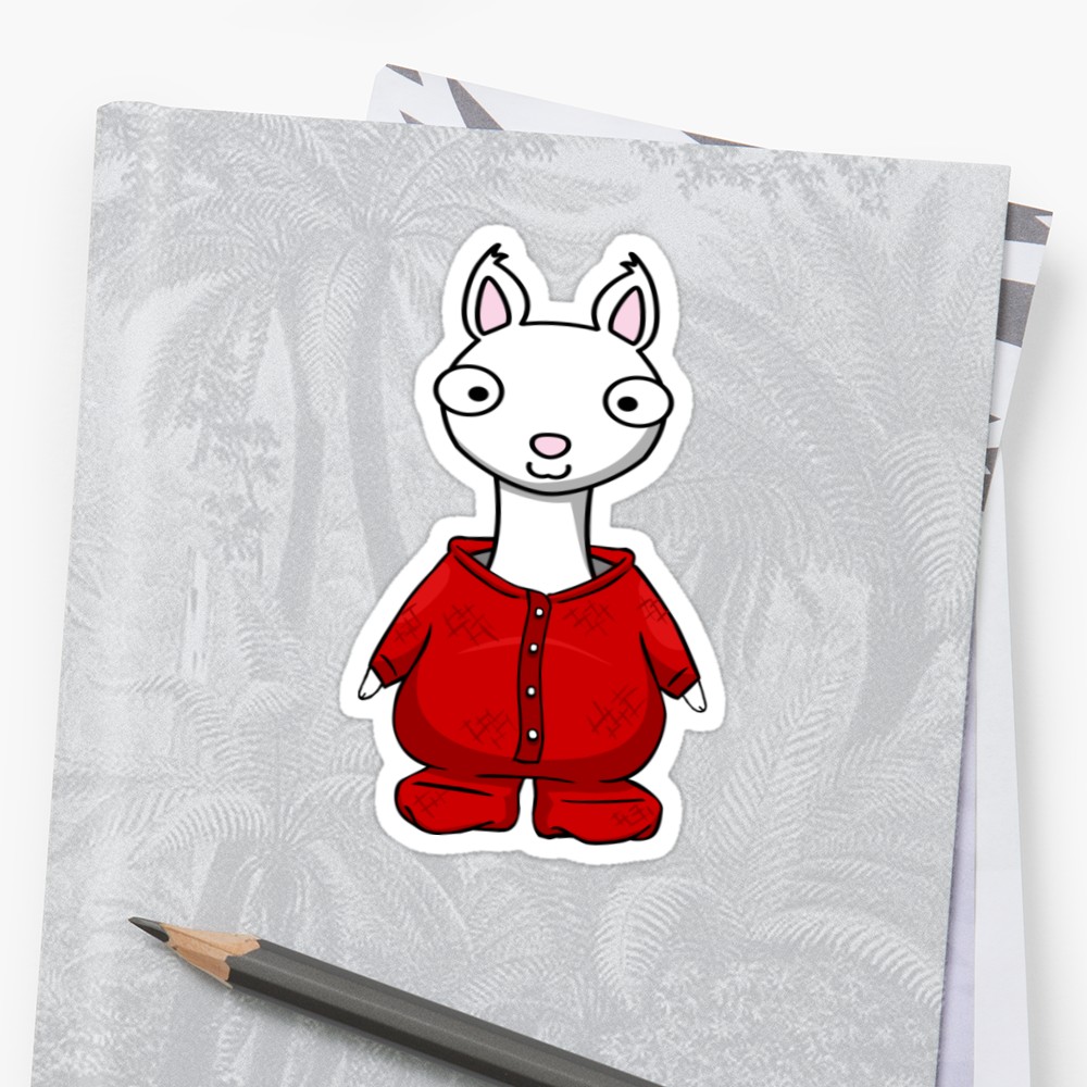 Llama Llama Red Pajama SVG