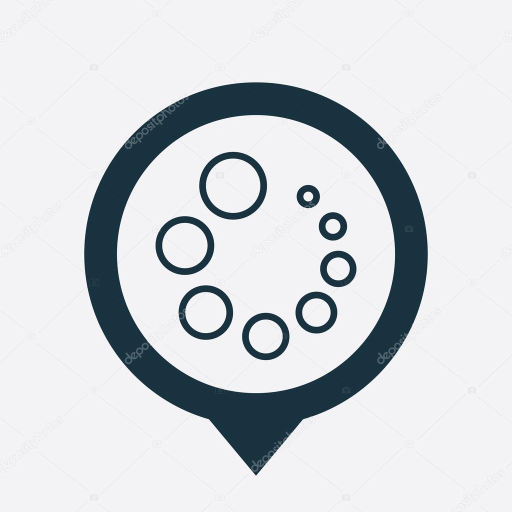Loading icon map pin — Stock Vector © rashad_ashurov #71992531.