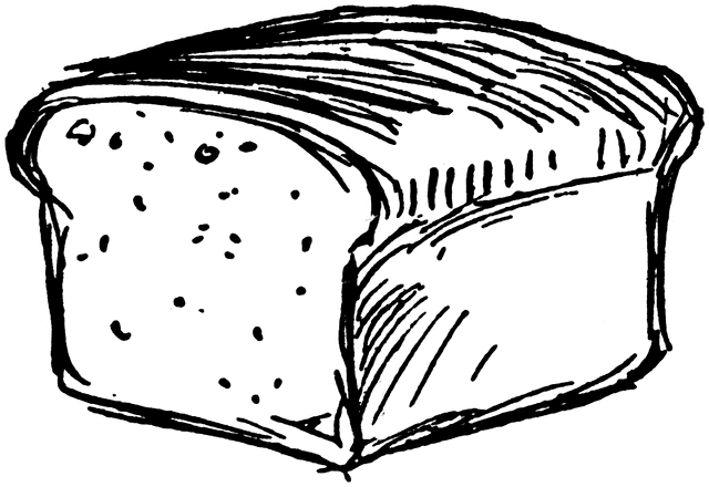 Clipart loaf of bread.