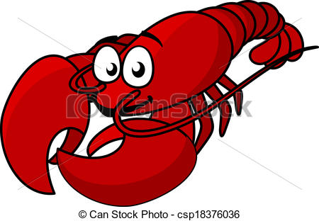 676 Lobster free clipart.