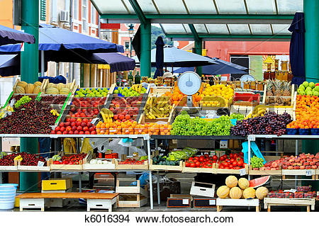 Stock Photo of Local market k6016394.