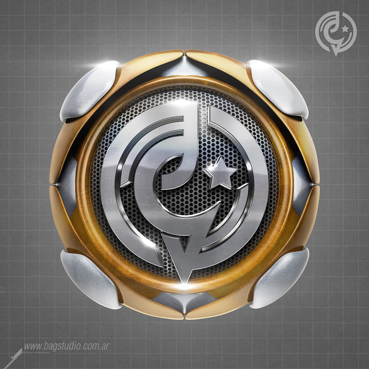 3D Logo Design by Gabey005 on Envato Studio.
