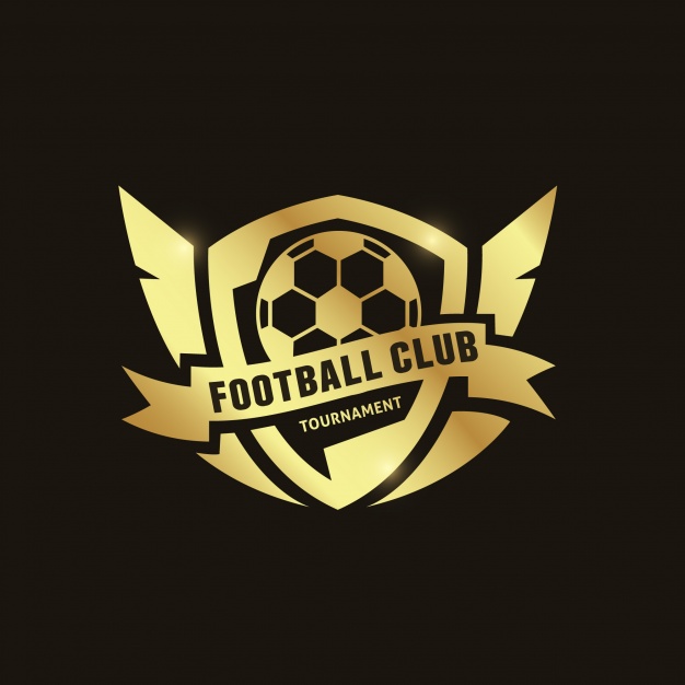 Football logo background Vector.