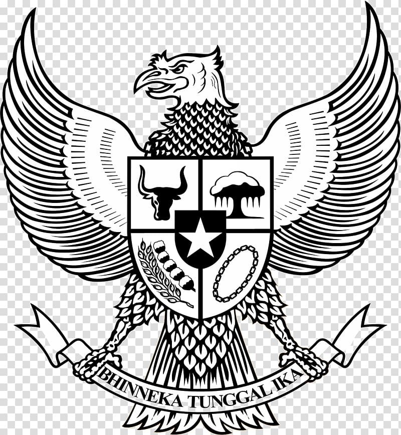 National emblem of Indonesia Pancasila Garuda Symbol, symbol.