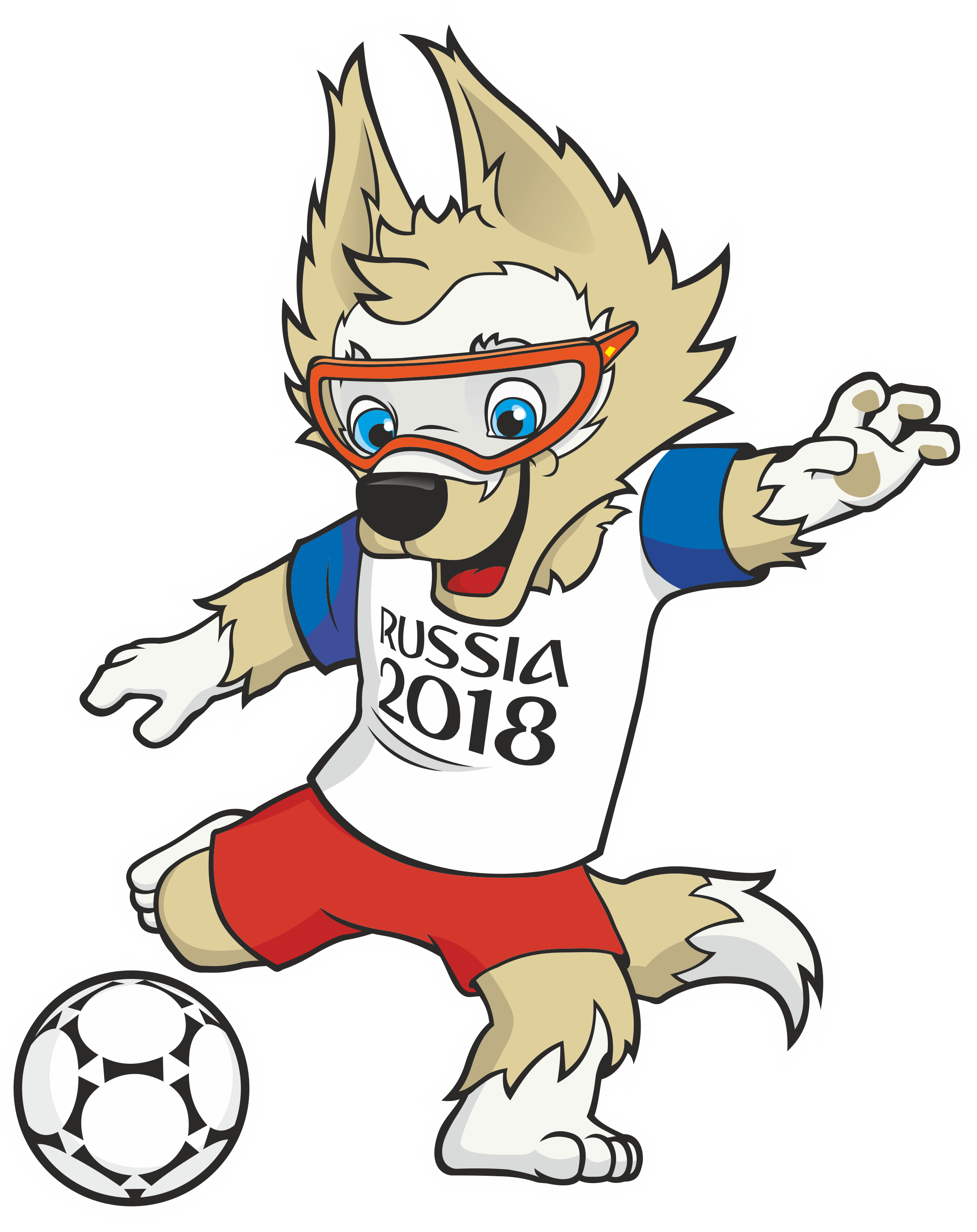 2018 FIFA World Cup Logo & Mascot.