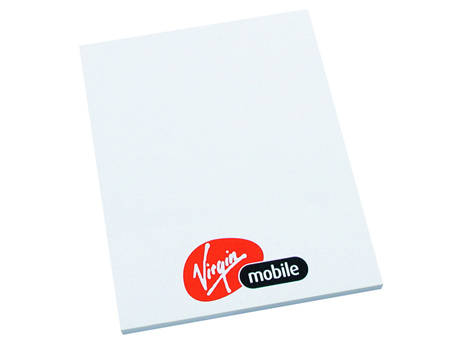 Sticky Notepad Logo Printing.