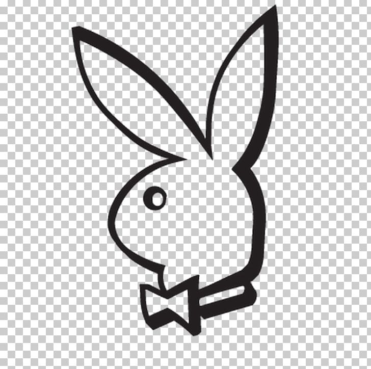 Playboy Bunny GIF Logo PNG, Clipart, Black, Black And White.