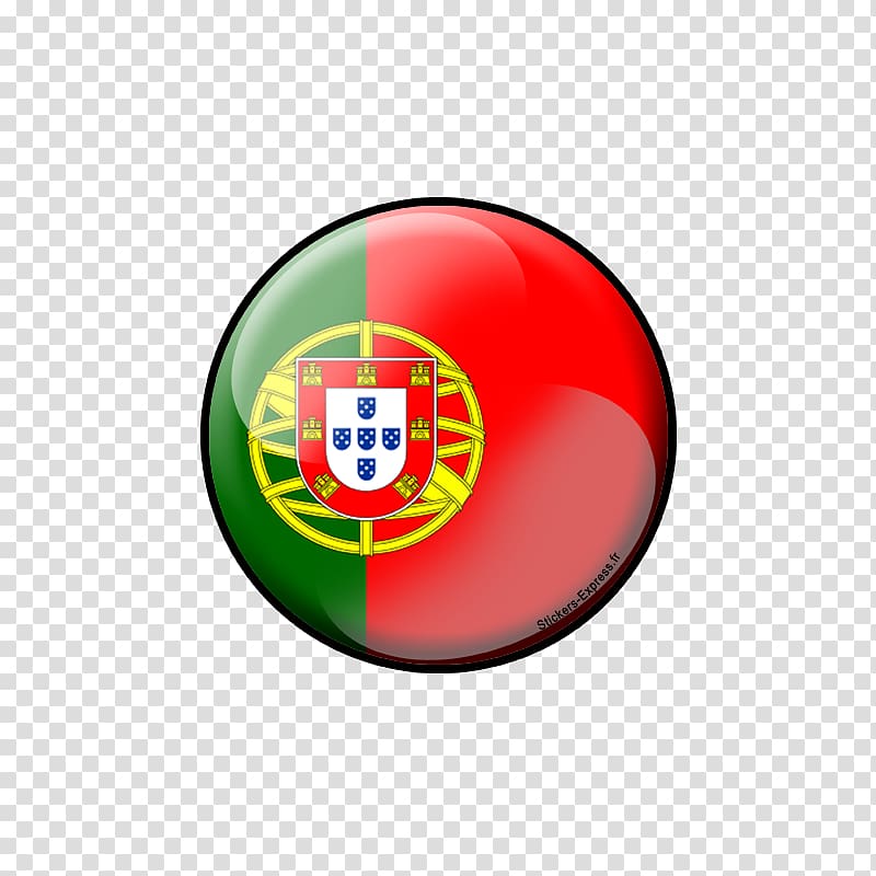 Flag of Portugal Logo Sticker, thick respect for the elderly.