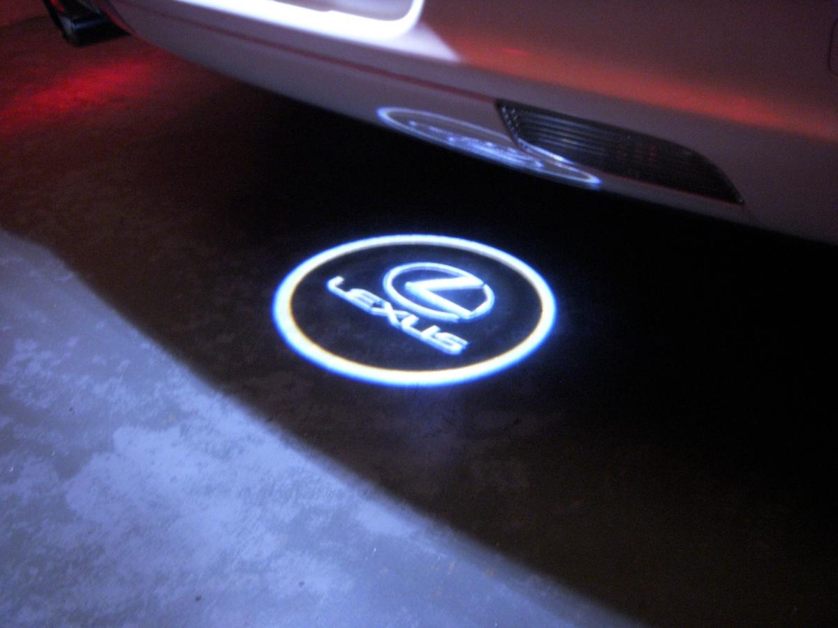 Lexus Courtesy Welcome Door Logo Projector Lights.