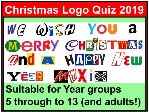 Christmas Logo Quiz 2019.