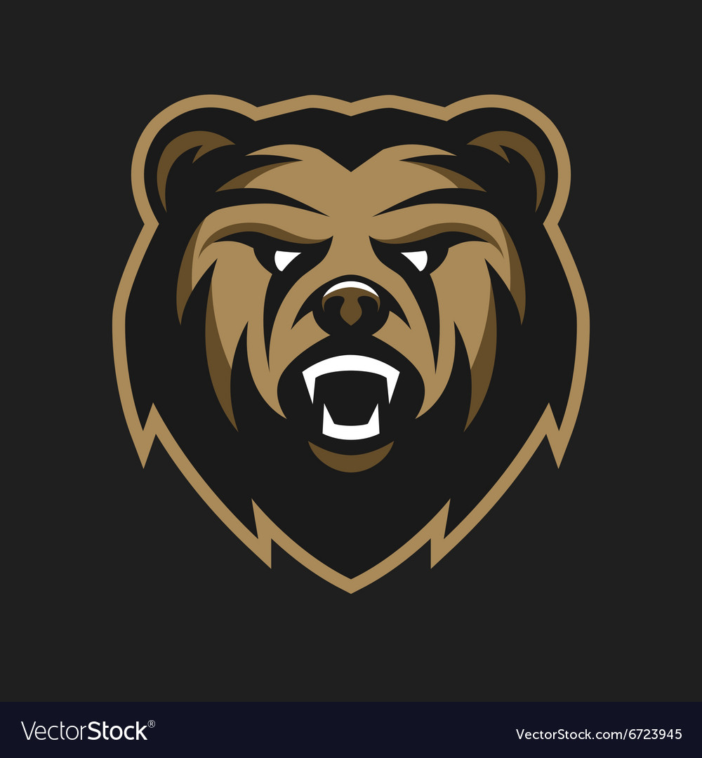 Angry Bear logo symbol.