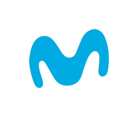 Blue Movistar Logo.