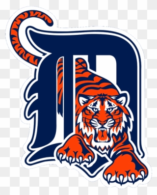 Tigres De Detroit Logo Clipart.