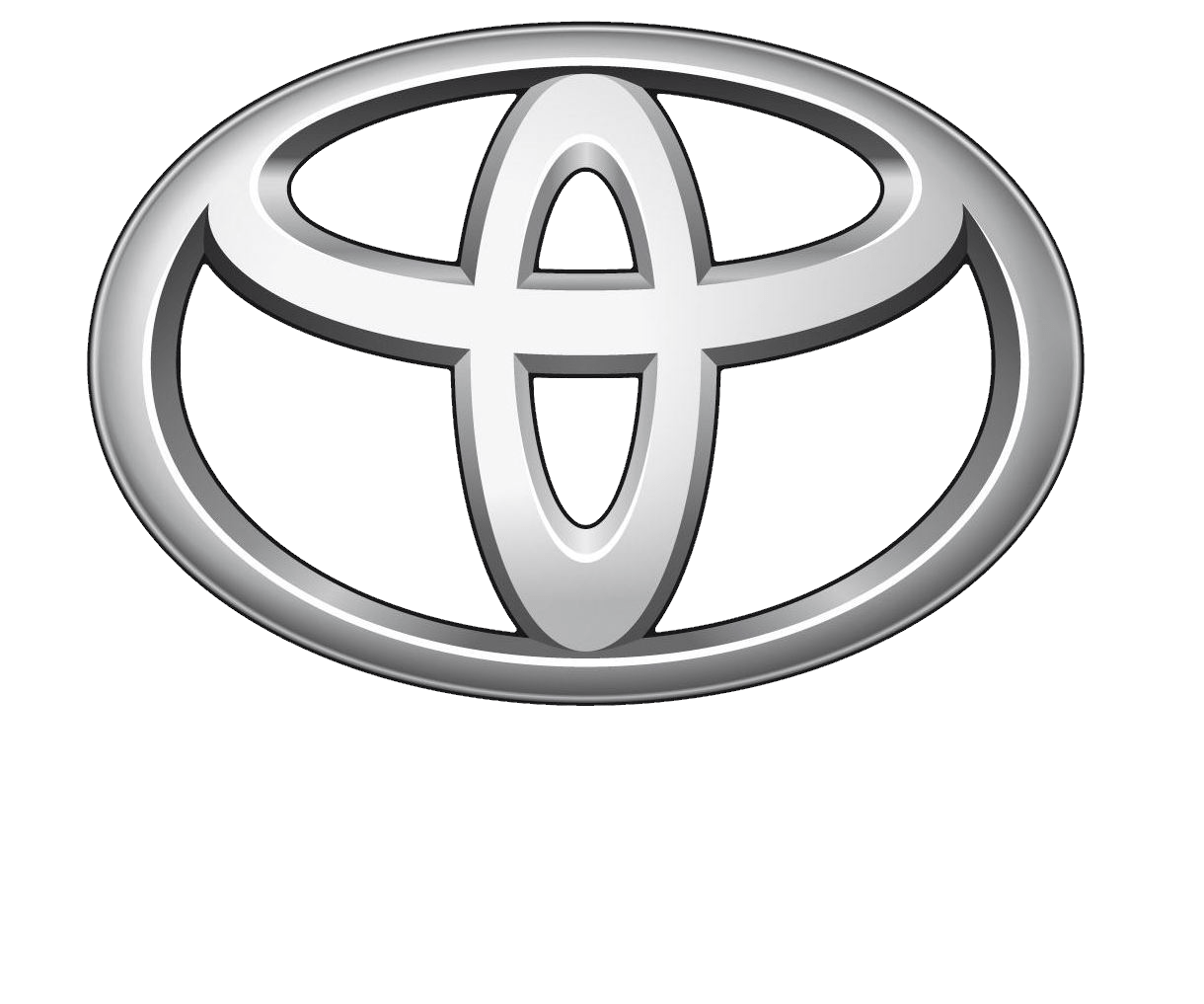 Toyota Symbol Logo transparent PNG.