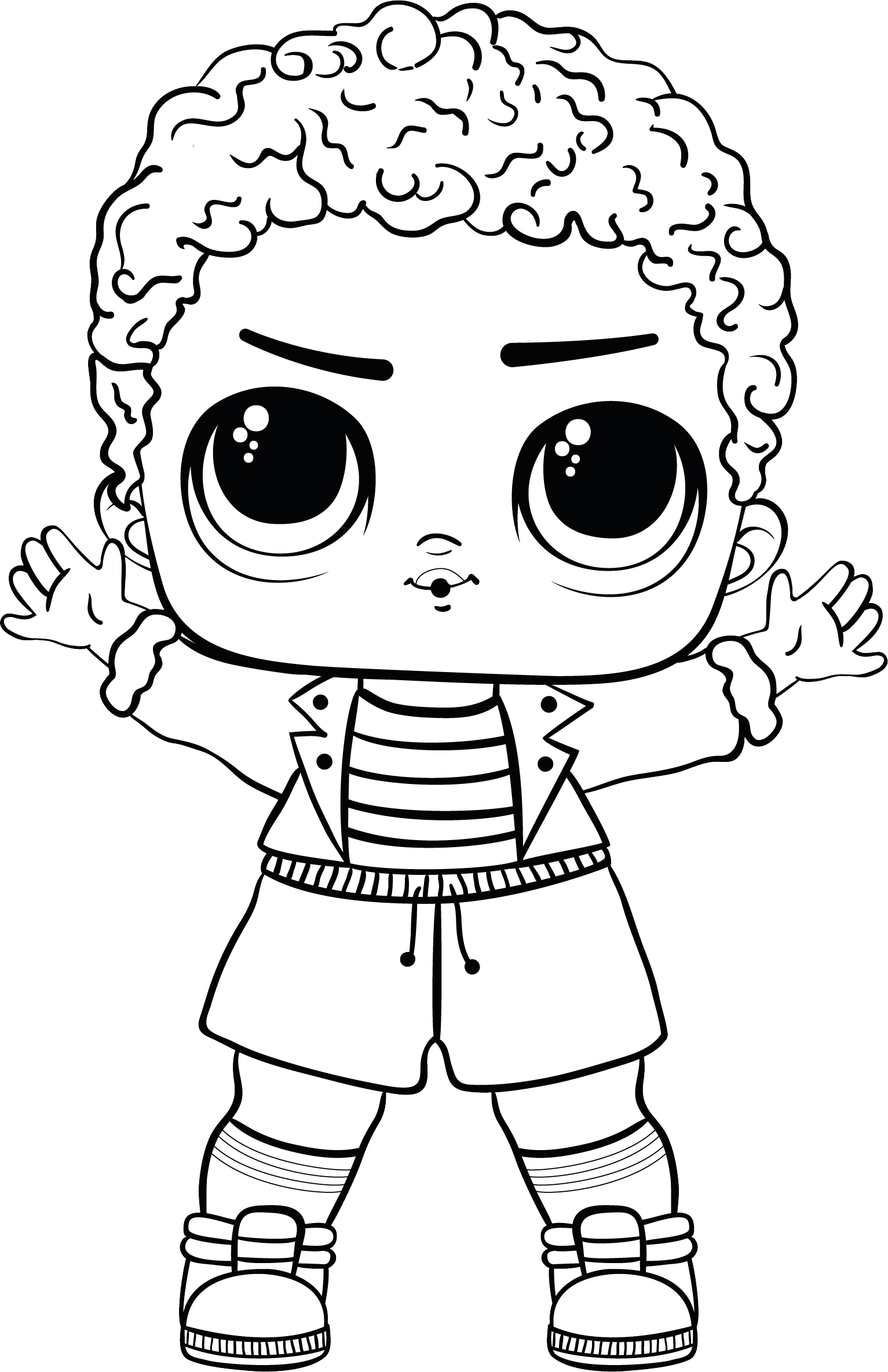 L.O.L. Surprise! doll PNG.