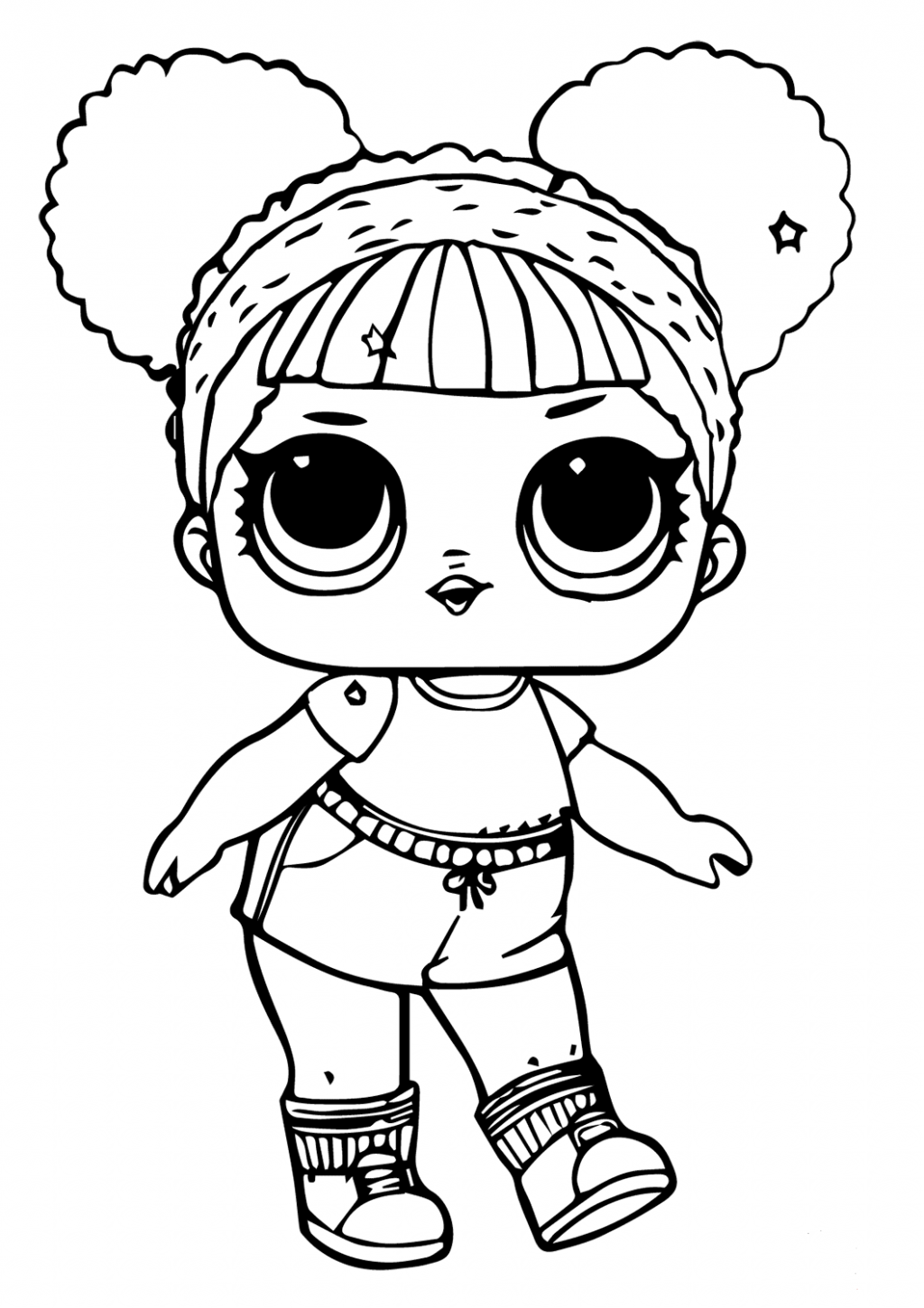 lol doll clipart black and white 10 free Cliparts | Download images on ...